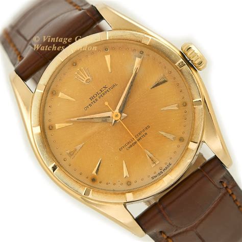 1951 gold rolex with band